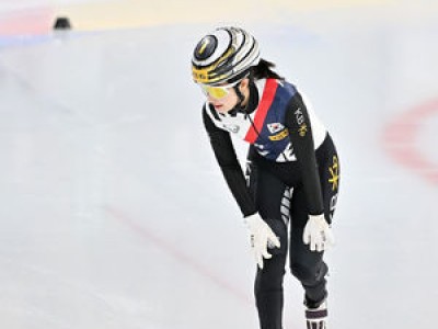 김길리 하얼빈동계아시안게임 1000m 경기서 충돌 후 준결승 진출