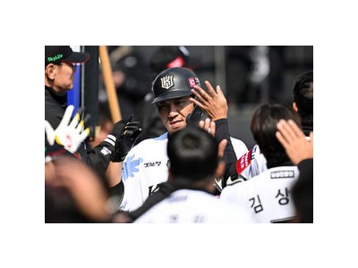 KT 위즈 시범경기 첫 승리에 홈런 두 방이 힘들어